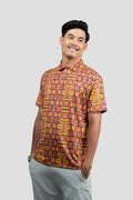 Activewear Polo Shirt - Dangai in Pink Lemonade