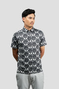 Activewear Polo Shirt - Batu Seremban in Vapor Black