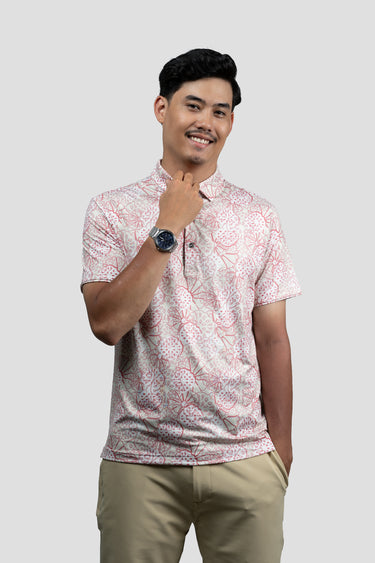 Activewear Polo Shirt - Semperit in White Tango