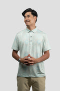 Activewear Polo Shirt - Congkak Ornament In Winter Sky