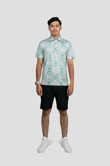 Activewear Polo Shirt - Congkak in Full Moon