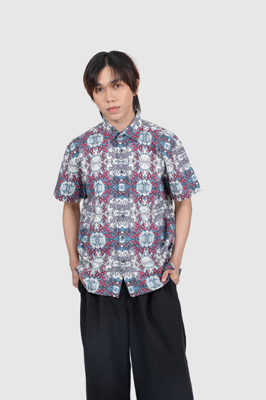 Kapten Batik x Tetris Nusantara Modern Fit in Bloom and Build
