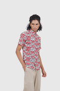 Maharaja Slim Fit Yan Qu in Urban Red