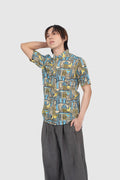 Kapten Batik x Tetris Maharaja Slim Fit in Daylight City