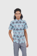 Nusantara Slim Fit Unseen Persona in Aquatic
