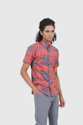 Nusantara Slim Fit Kenyalang in Salsa Blue