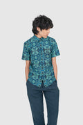 Kapten Batik x Tetris My Slim Fit Console in Deep Forest