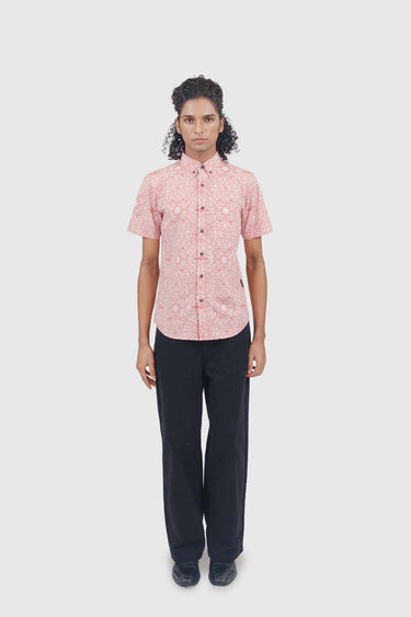 Masterpiece Slim Fit Enchanted Borneo in Marsala