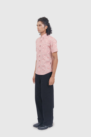 Masterpiece Slim Fit Enchanted Borneo in Marsala