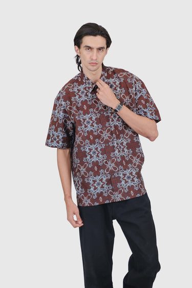 Masterpiece Modern Enchanted Borneo in Plum Wine