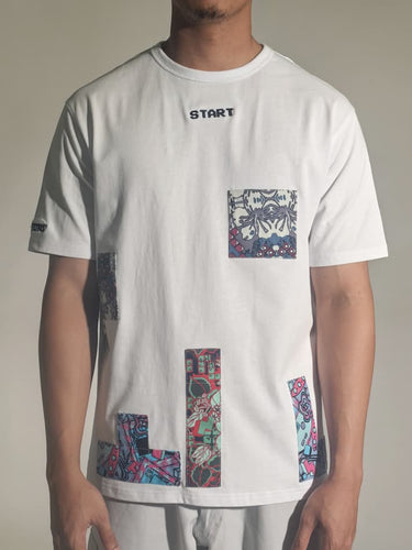 Kapten Batik x Tetris Batik Tee - Block Tee