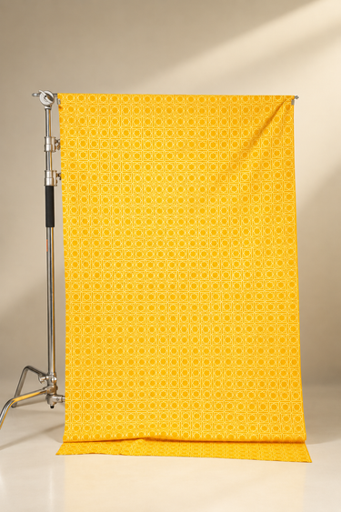[ONLINE EXCLUSIVE] Fabrics 2.0 Meter Indah Berjalin in Yellow