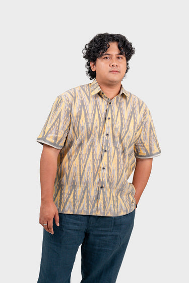 IKKAT Modern Fit in Cornhusk