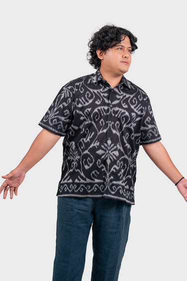 IKKAT Modern Fit in Inkbloom
