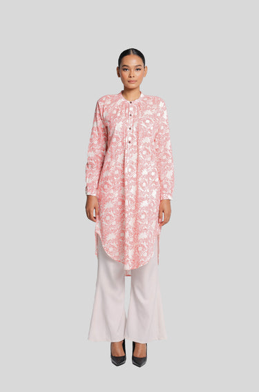 Maharani Egypt Dress Mulu Sarawak in Peach Echo