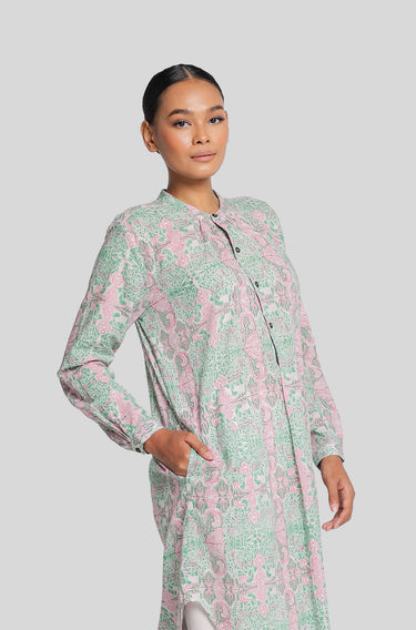 Maharani Egypt Dress Telaga Tujuh Waterfall in Spearmint