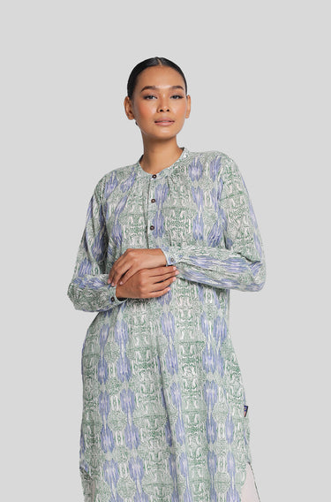 Maharani Egypt Dress Taman Negara Mulu in Violet Oasis