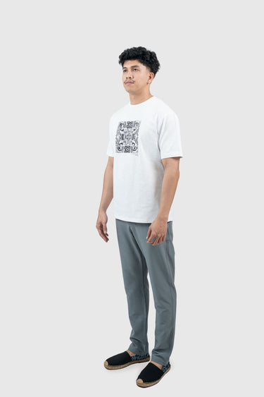 Persona T-Shirt Sacred Geometry in White