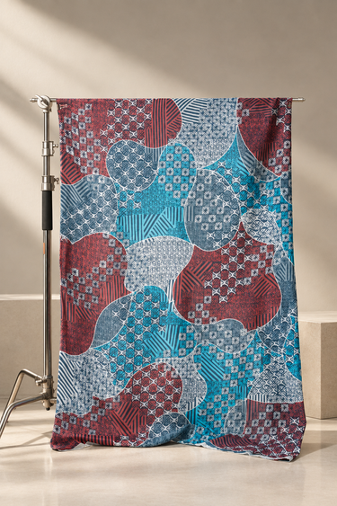 [ONLINE EXCLUSIVE] Linen Fabrics 1.8 Meter Rona Batik Summer