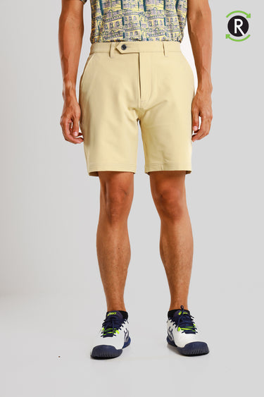 Activewear Short Pants in Pale Khaki
