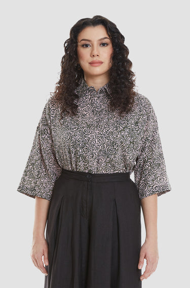 Maharani Miranda Top Cempiang (Cameo Pink)